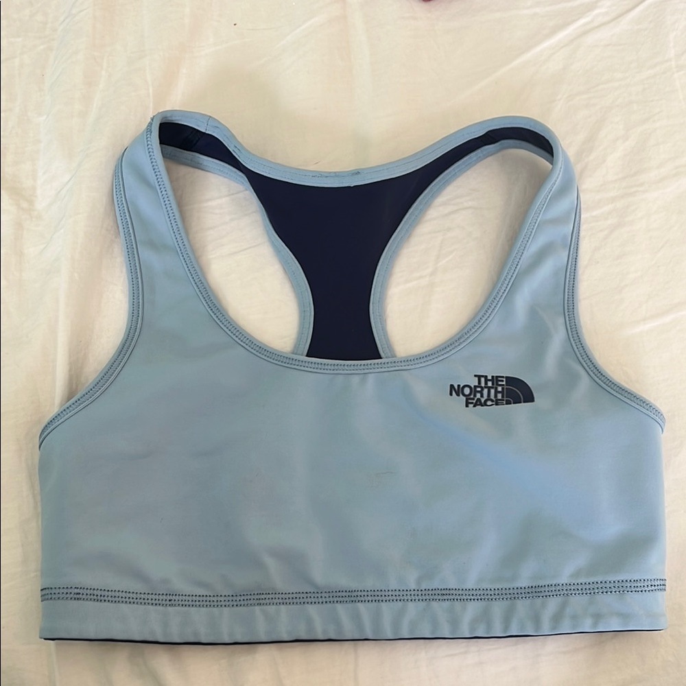 The North Face Women's Light Blue Sports Bra